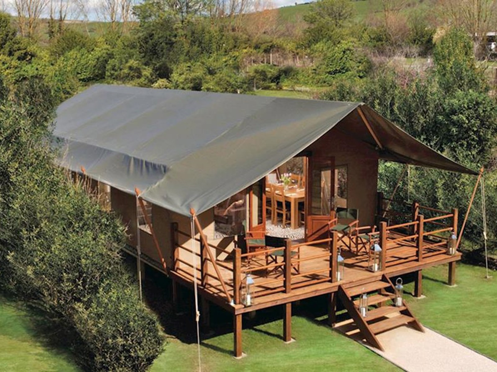maesmawr farm resort safari tent reviews